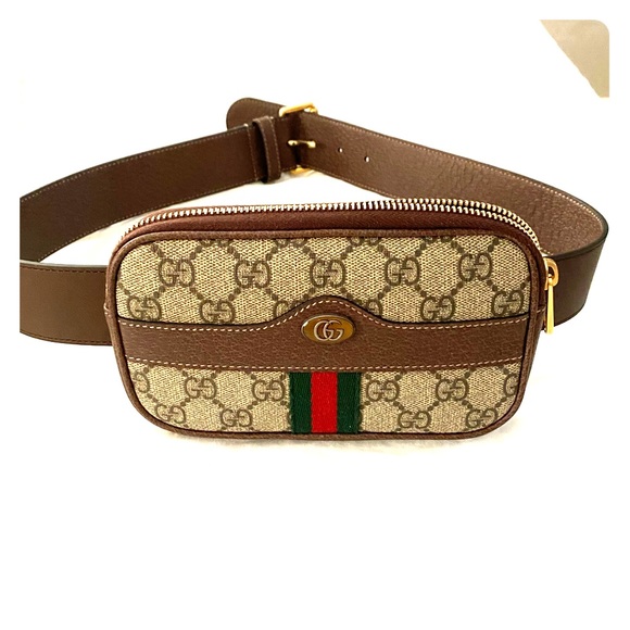 gucci ophidia gg supreme iphone belt bag